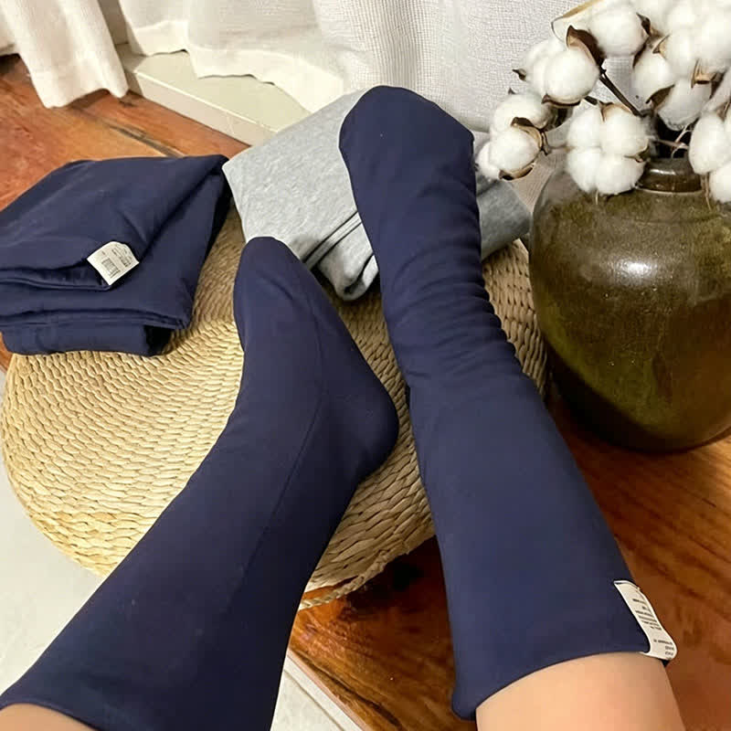 Plusock Cotton Lounge Sleep Socks - image 1