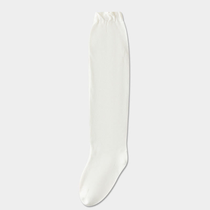 Plusock Slouchy Mesh Knit Sleep Socks(2 Pairs) - White - EU35-39(US2-6) - image 5