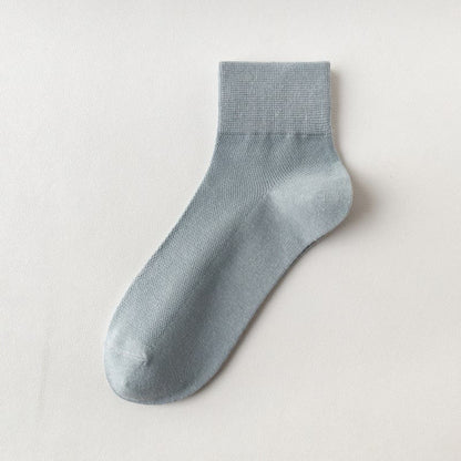 Plusock Cotton Breathable Quarter Socks(6 Pairs) - Light Blue - EU45-50(US11-15) - image 24