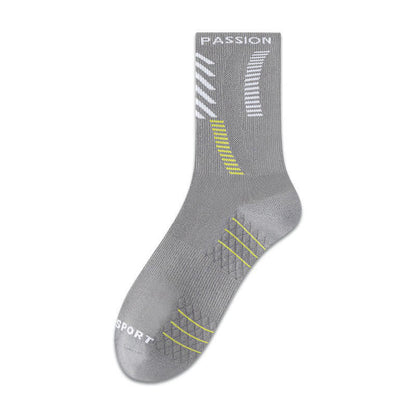 Plusock Passion Sport Quarter Socks (5 Pairs) - Grey - EU38-44(US5-10) - image 6