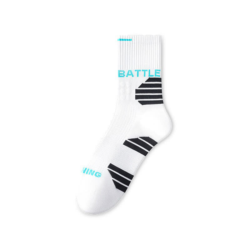 Plusock Battle Cushioned Quarter Socks(5 Pairs) - Black - EU38-44(US5-10) - image 5