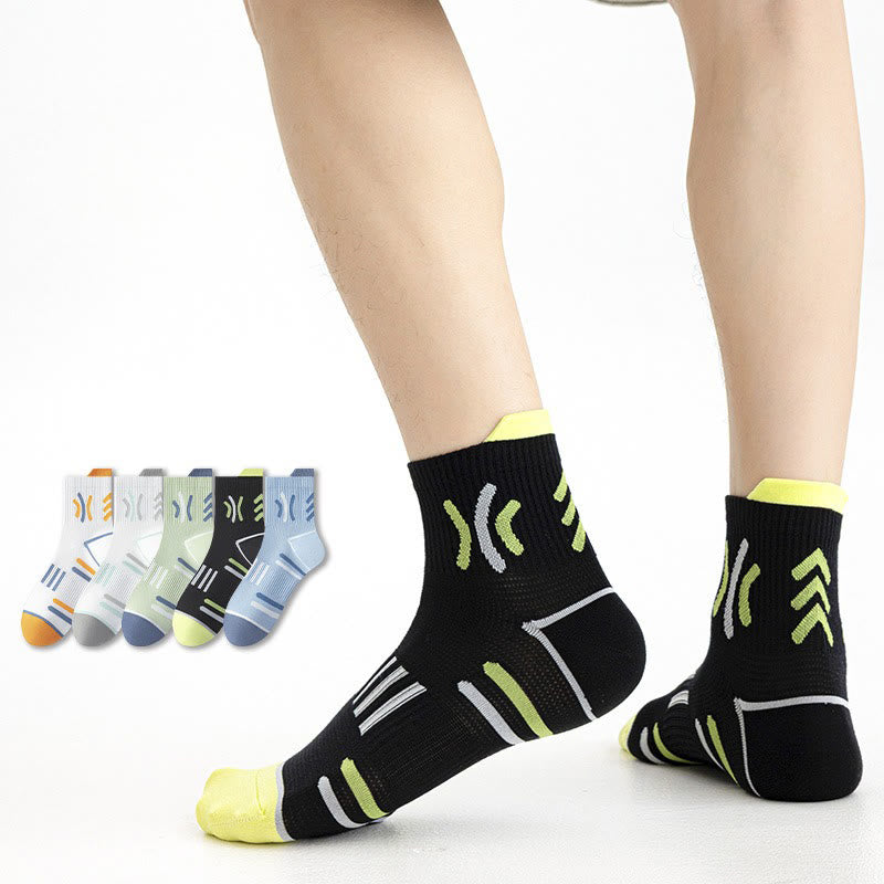 Plusock Cotton Sport Quarter Socks(5 Pairs) - image 1