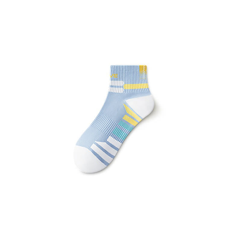 Plusock Brave Ribbed Sport Quarter Socks(5 Pairs) - Blue - EU38-44(US5-10) - image 5