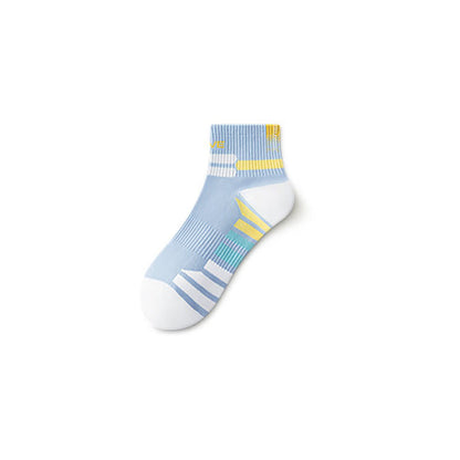 Plusock Brave Ribbed Sport Quarter Socks(5 Pairs) - Blue - EU38-44(US5-10) - image 5