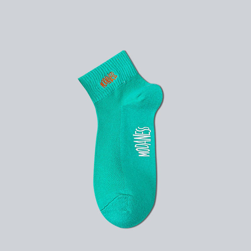 Plusock Breathable Cotton Ankle Socks(8 Pairs) - Mint - EU38-45(US5-11) - image 9