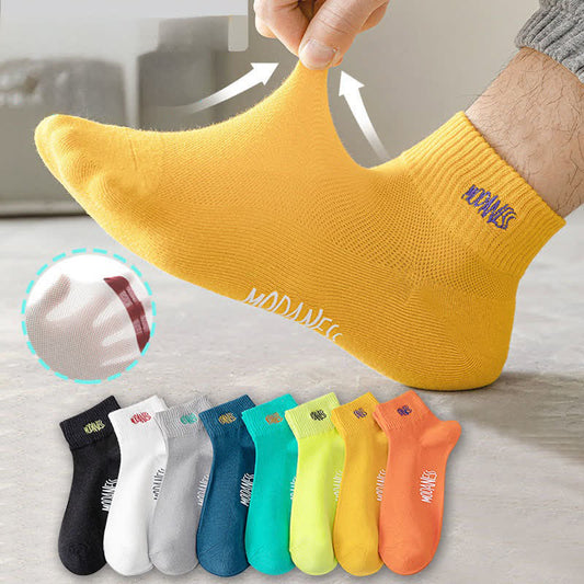 Plusock Breathable Cotton Ankle Socks(8 Pairs) - image 0