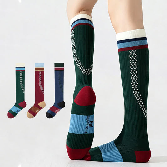 Plusock Ribbed Compression Socks(3 Pairs) - image 0