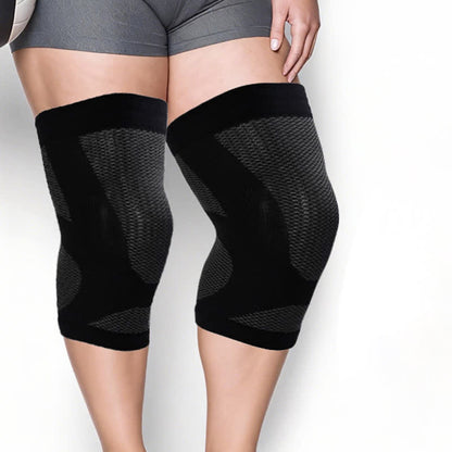Plusock Anti Slip Compression Knee Brace - Black - 5XL/6XL - image 3