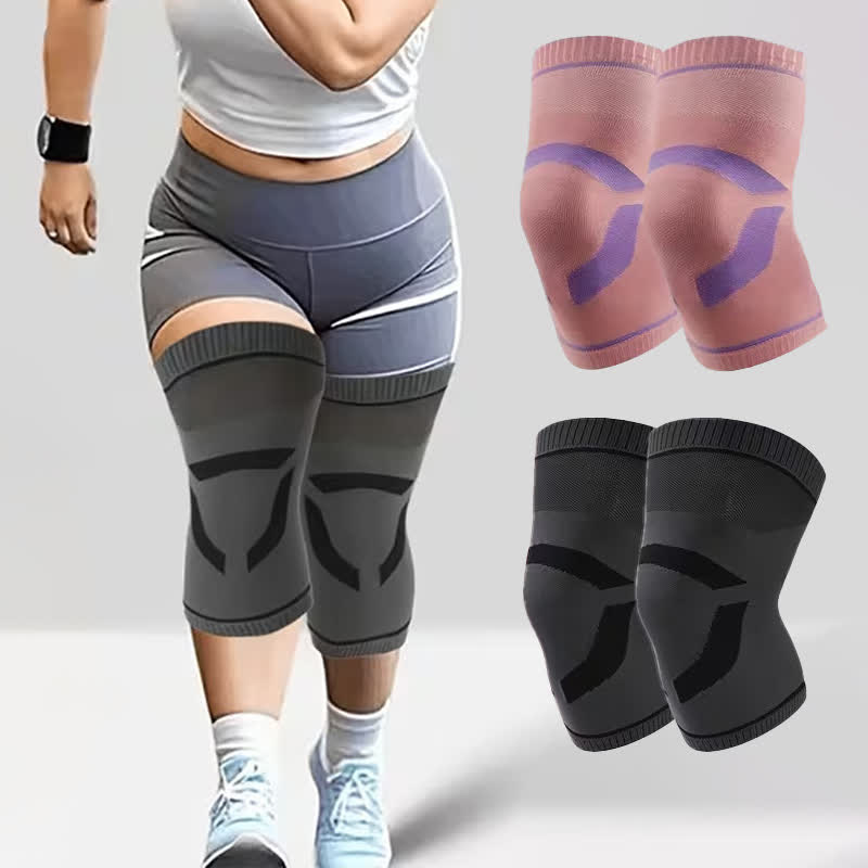 Plusock Breathable Knit Knee Brace - image 0