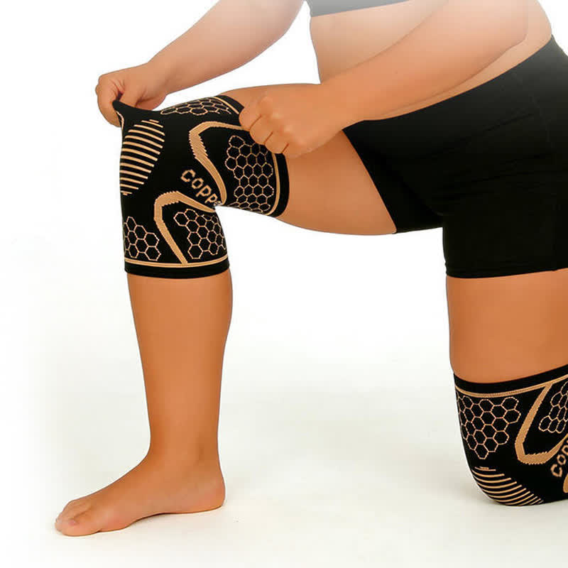 Plusock Copper Knit Knee Brace - image 5