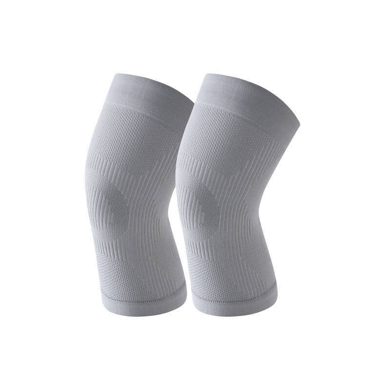Plusock Breathable supportive Compression Knee Braces - Grey - L - image 8
