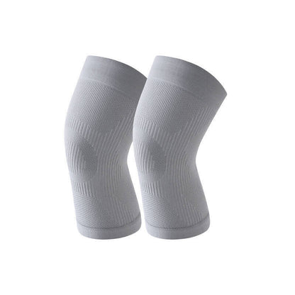 Plusock Breathable supportive Compression Knee Braces - Grey - L - image 8