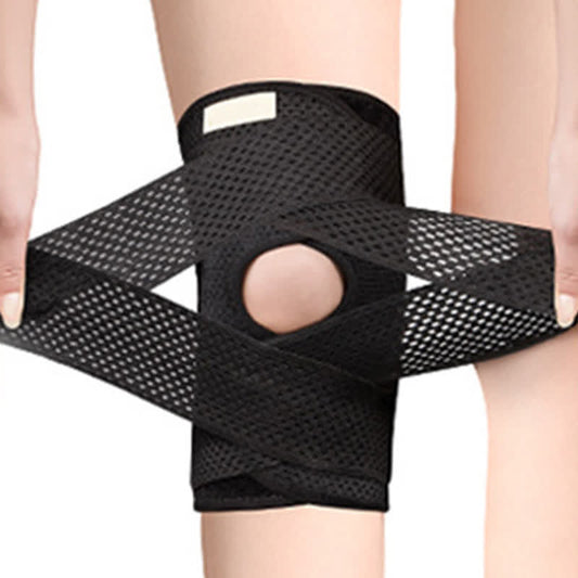 Plusock Open Patella Knee Brace - Black - 3XL - image 0