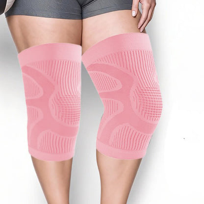 Plusock Zoned Compression Knee Brace(2 Pieces) - Pink - 5XL/6XL - image 3