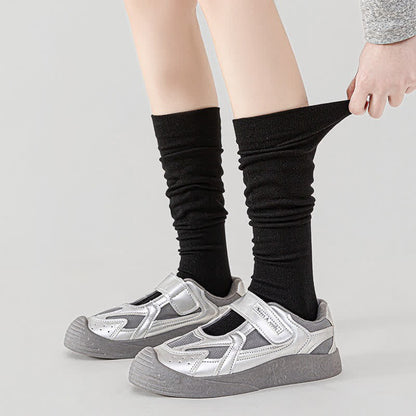 Plusock Plus Size Solid Bamboo Compression Socks - image 4