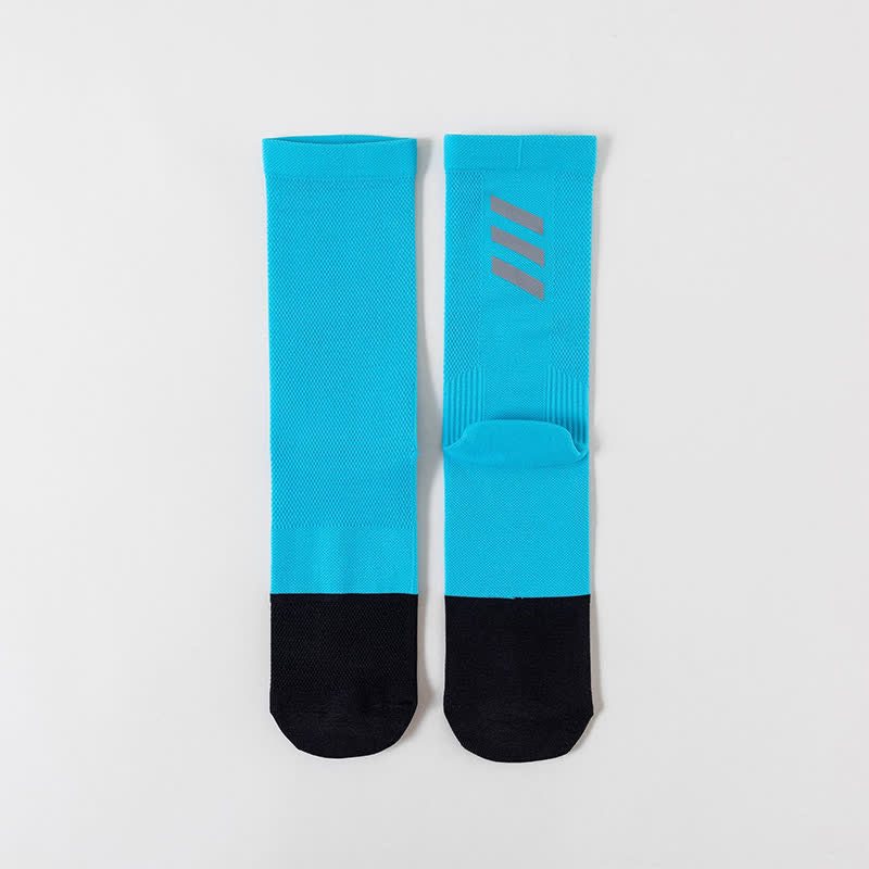 Plusock Quick Dry Grip Quarter Socks(3 Pairs) - Blue - EU38-44(US5-10) - image 6