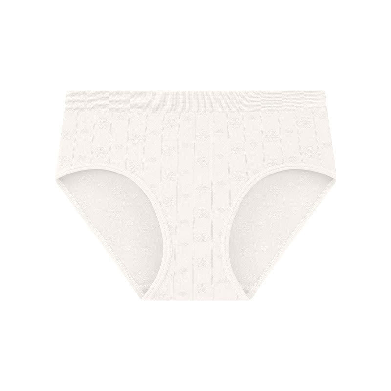Plusock Seamless Ribbed High Waist Panty(3 Packs) - Beige - XL - image 7