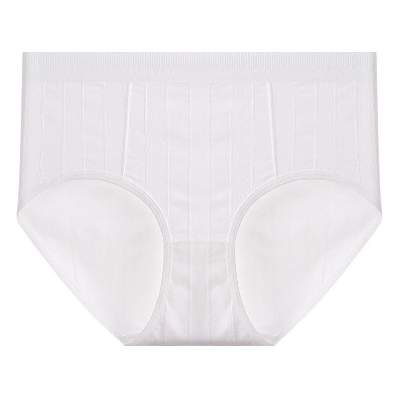 Plusock Breathable Textured High Rise Panty(4 Packs) - A - 5XL - image 2