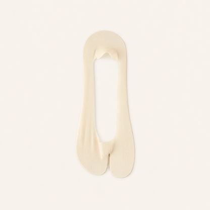 Plusock Ice Silk Tabi No Show Socks(4 Pairs) - Nude - EU39-45(US6-11) - image 7