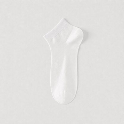 Plusock Silk Breathable Ankle Socks (4 Pairs) - White - EU38-45(US5-11) - image 5