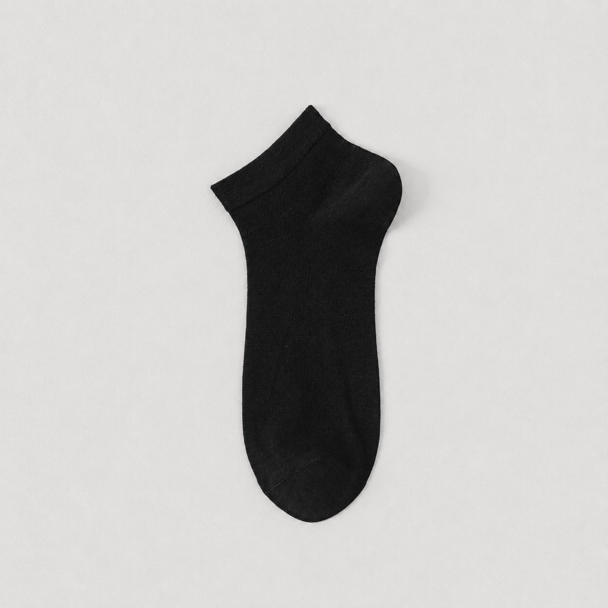 Plusock Silk Breathable Ankle Socks (4 Pairs) - Black - EU38-45(US5-11) - image 6