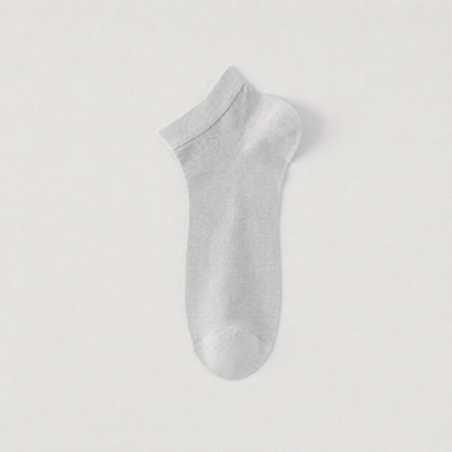 Plusock Silk Breathable Ankle Socks (4 Pairs) - Light Gray - EU38-45(US5-11) - image 8