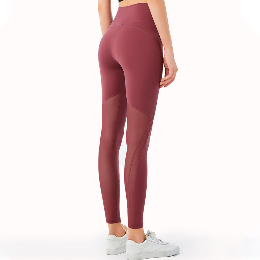Plusock Sculpt Mesh Yoga Leggings - image 6
