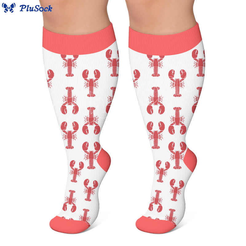 Plusock Plus Size Flag Colors Compression Socks - image 6