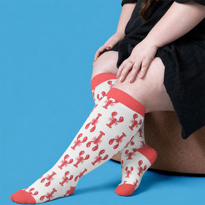 Plusock Plus Size Flag Colors Compression Socks - image 2