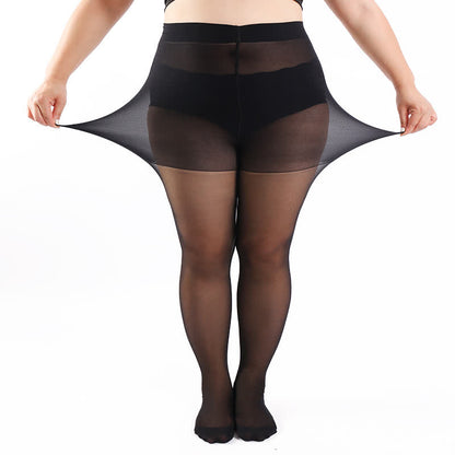 Plusock High Waist Shaping Pantyhose(3 Pairs) - image 4