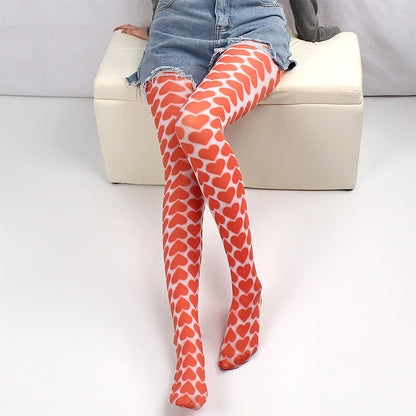 Plusock Butterfly Print Daily Pantyhose - E - One Size - image 4