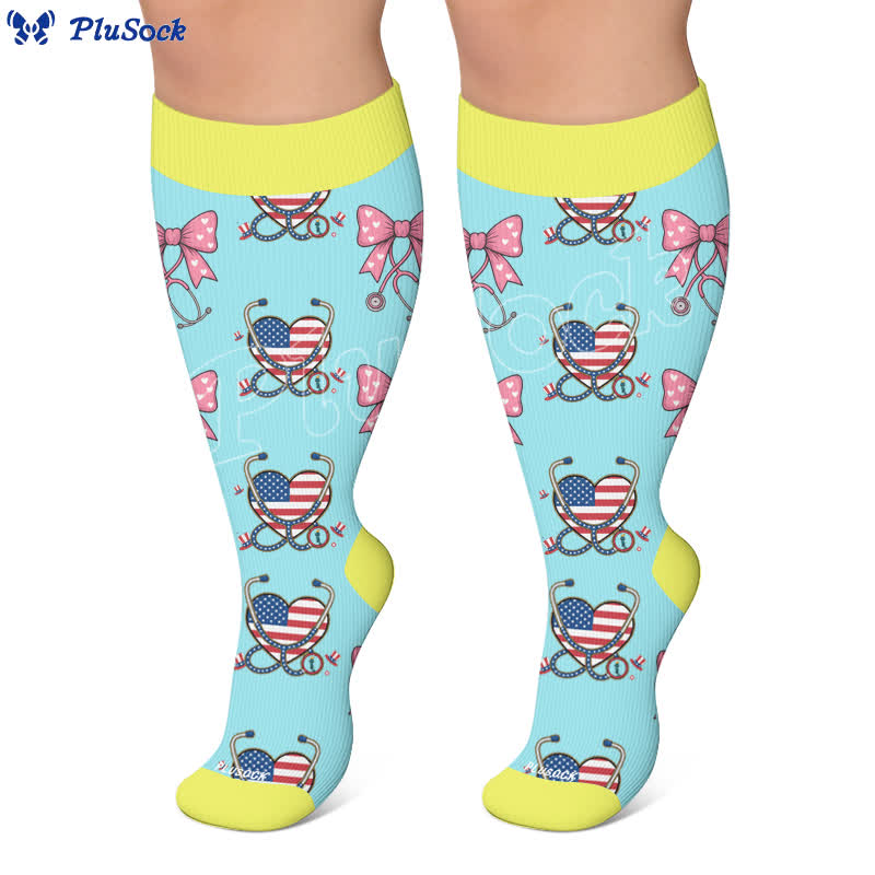 Plusock Plus Size Healthcare Compression Socks - image 7