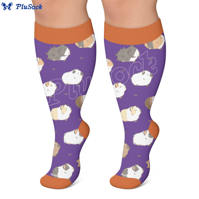 Plusock Plus Size Animal Compression Socks - image 6
