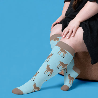 Plusock Plus Size Animal Compression Socks - image 1