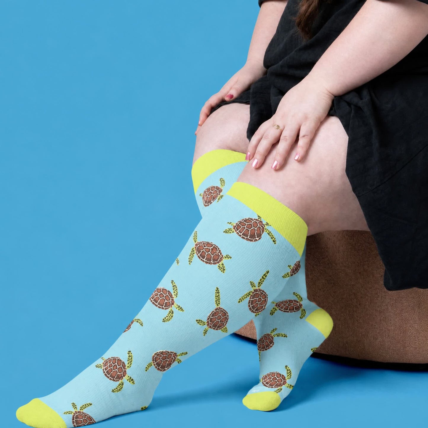 Plusock Plus Size Animal Compression Socks - image 3