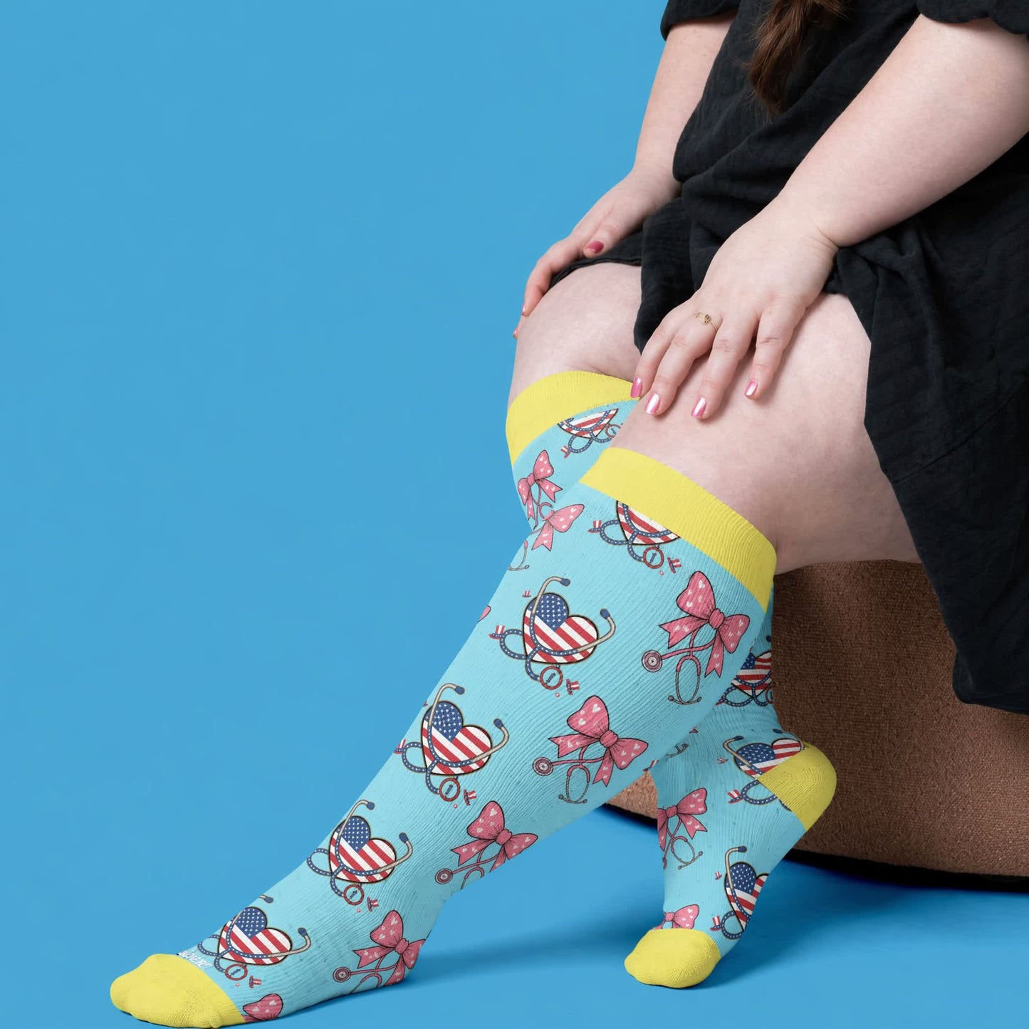 Plusock Plus Size Healthcare Compression Socks - image 3