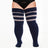 Navy Blue / One Size / Without Elastic Strap