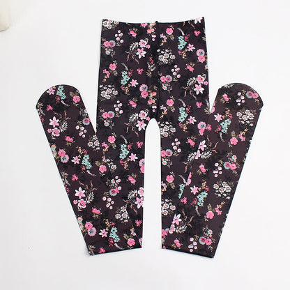 Plusock Floral Shaping Daily Pantyhose - image 1