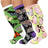 Multicolor(3 Pairs) / 2XL
