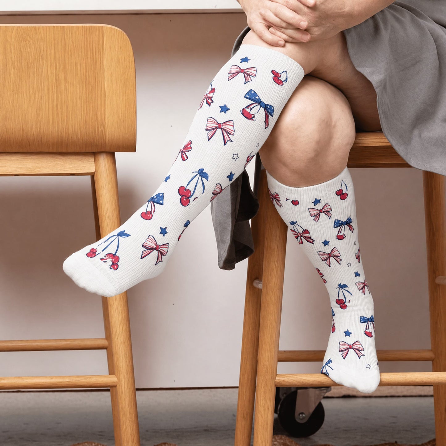 Plusock Plus Size Independence Balloons Compression Socks - image 2