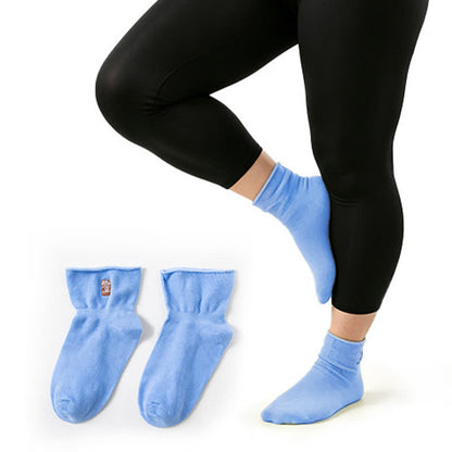 Plusock Soft Quarter Socks (2 Pairs) - Blue - EU37-41(US4-8) - image 4