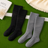 Black+Dark Grey / EU36-39(US3-6)