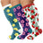 Multicolor(3 Pairs) / 2XL