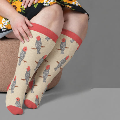 Plusock Plus Size Bird Compression Socks - image 3