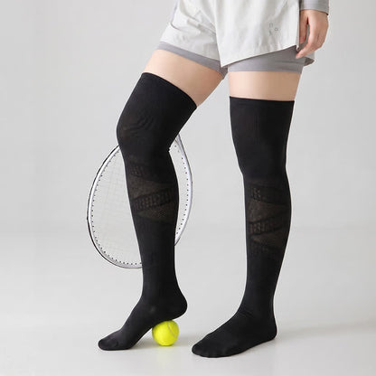 Plusock Breathable Over Knee Compression Socks(2 Pairs) - image 3