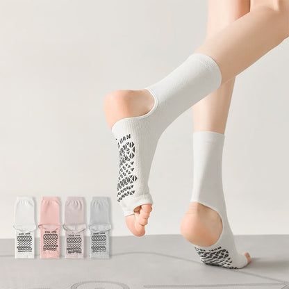 Plusock Breathable Knit Casual Grip Socks (3 Pairs) - image 0