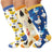 Multicolor(3 Pairs) / 2XL
