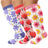 Multicolor(3 Pairs) / 2XL