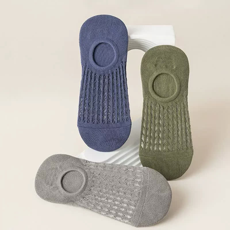 Plusock Breathable Mesh No Show Socks(7 Pairs) - image 9