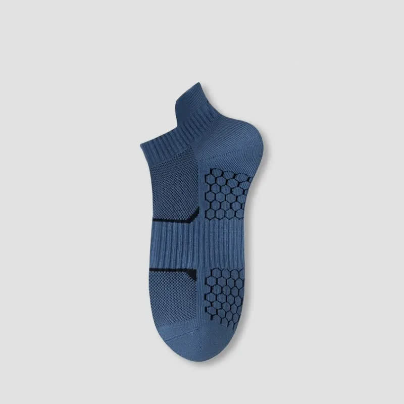 Plusock Breathable Grip Ankle Socks(6 Pairs) - Dark Blue - EU38-44(US5-10) - image 9